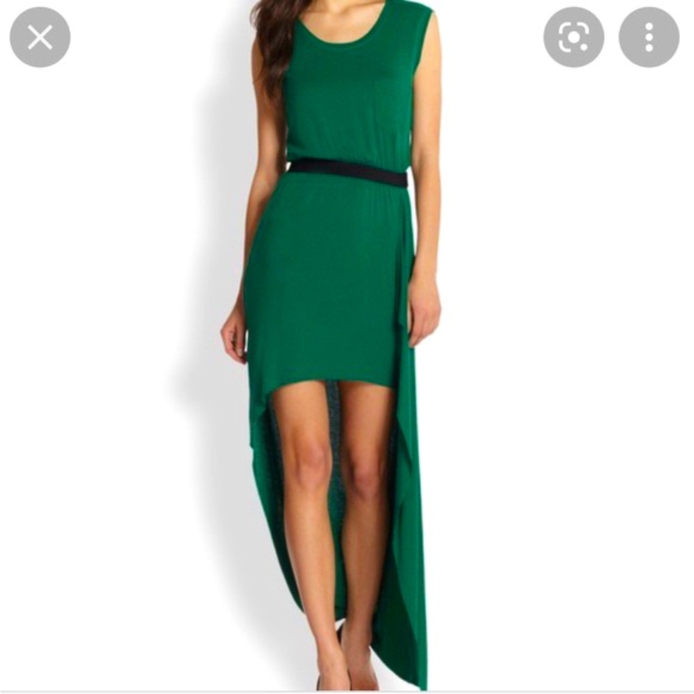 BCBG Maxazria Green Evelyn casual dress. size XS